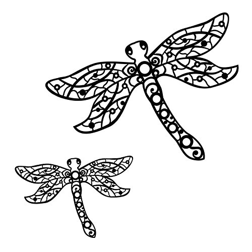 Stencil laser silhouette, design creativo da