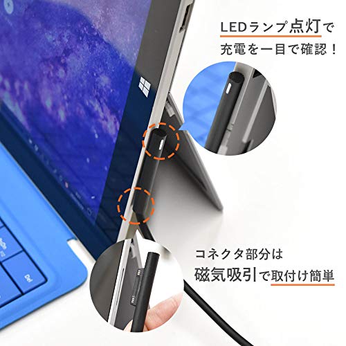 Amazon.co.jp: CIO Surface Pro 充電器 ケーブル Type-C PD USB-C