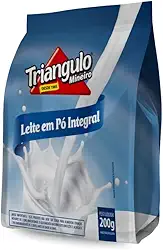 Leite em Pó Integral, Pacote de 200g, Triângulo