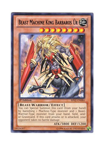 Amazon.co.jp: 遊戯王 英語版 BP02-EN084 Beast Machine King Barbaros