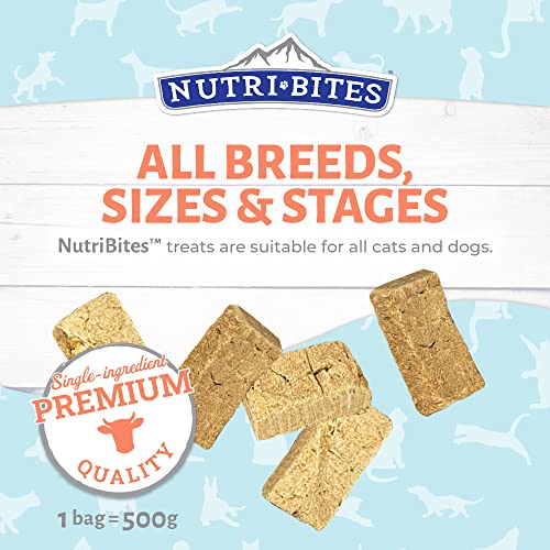 Nutri Bites Freeze Dried Liver Treats for Dogs & Cats HighProtein