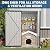 Garvee 5x3 FT Outdoor Storage Shed, Tool Shed with Sloping Roof and Lockable Door, Compact Metal Tool Garden Shed for Garden, Backyard, Patio
