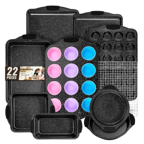 AIVIKI 22-Piece Bakeware Set