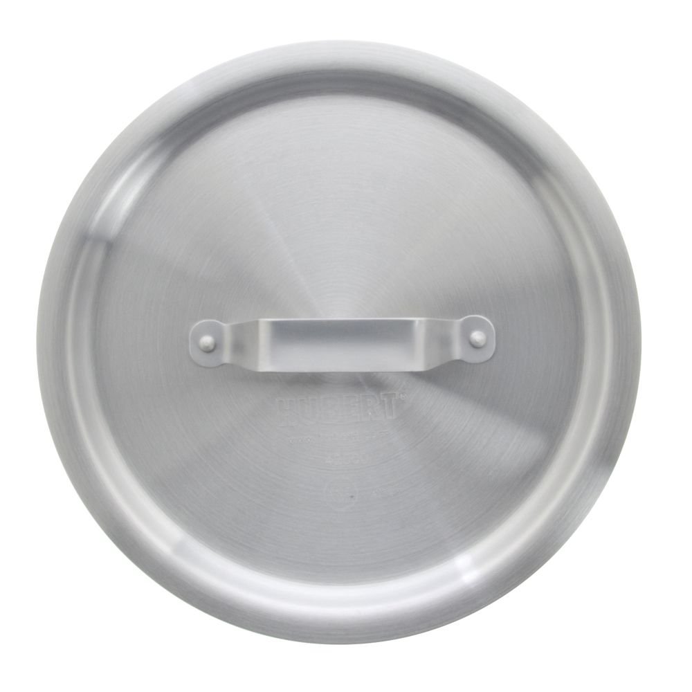 Stock Pot Lid for 8 Quart Stock Pot Aluminum - 9 4/5"Dia by HUBERT – 8.0 quarts, Aluminum, Silver, Model KASP008C