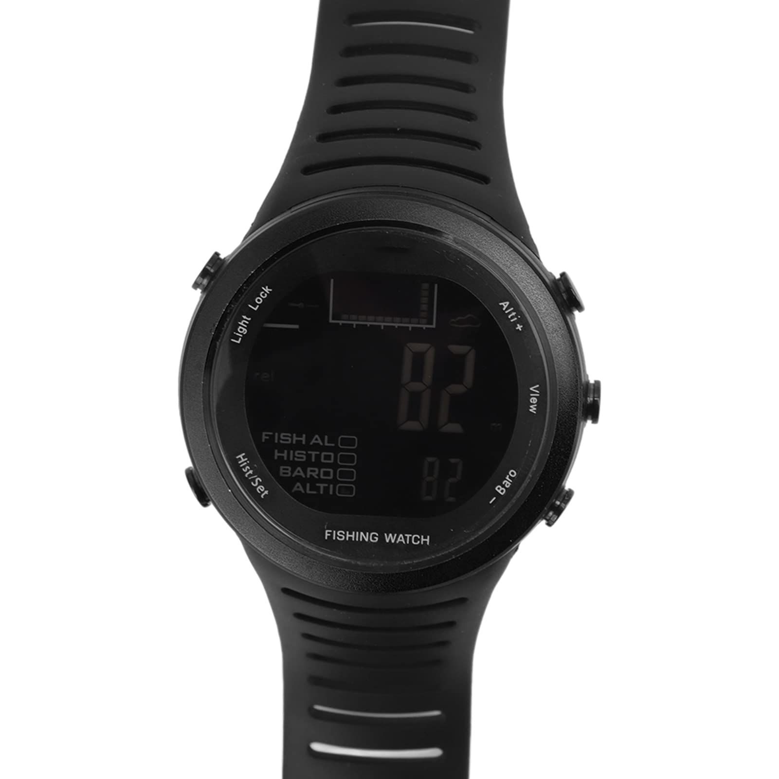 Montre Baromètre de Pêche, Altimètre étanche, Thermomètre pour Activités de Plein Air