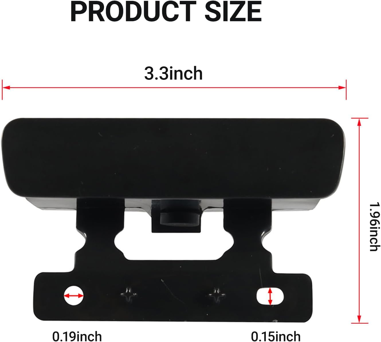Pack of 2 Lid Latch for Center Console Armrest Fits for 07-14 Silverado, Avalanche, Suburban, Sierra, Yukon, Escalade, Replace Part 20864151, 20864153, 20864154