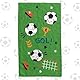 damaloo Kinderhandtuch 30x50 cm aus Baumwolle – Gästehandtuch mit Fußball Motiv – Kleines Handtuch für Jungen & Mädchen – Händetuch oder Waschlappen für Kinder