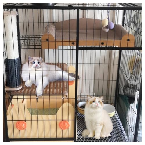 Image of Cat Scratching Post Replacement,15.7 in M8 Cat Tower Replacement Poles with Self Groomer Massage Natural Sisal Refill Pole Parts Climbing Tickling Clawing for Indoor Cats Furniture Accessories