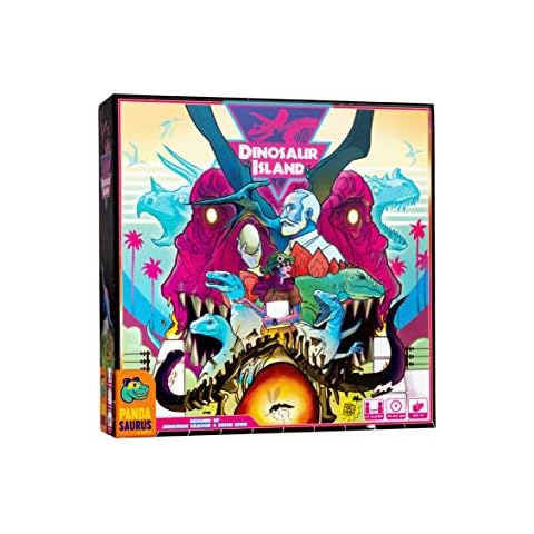 Pandasaurus Games Dinosaur Island - Family-Friendly Board Games Cover
