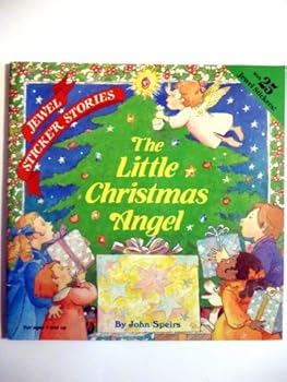 Paperback The Little Christmas Angel (Jewel Sticker Stories) Book