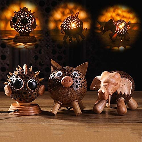 Klassiek China Mandarijn Pion Dingen Nachtkastje Lamp ,  Slaapzaal Kaptafel Leesboek Leer Banen Licht ,  Dromenvanger (Kleur: B) - Image 7