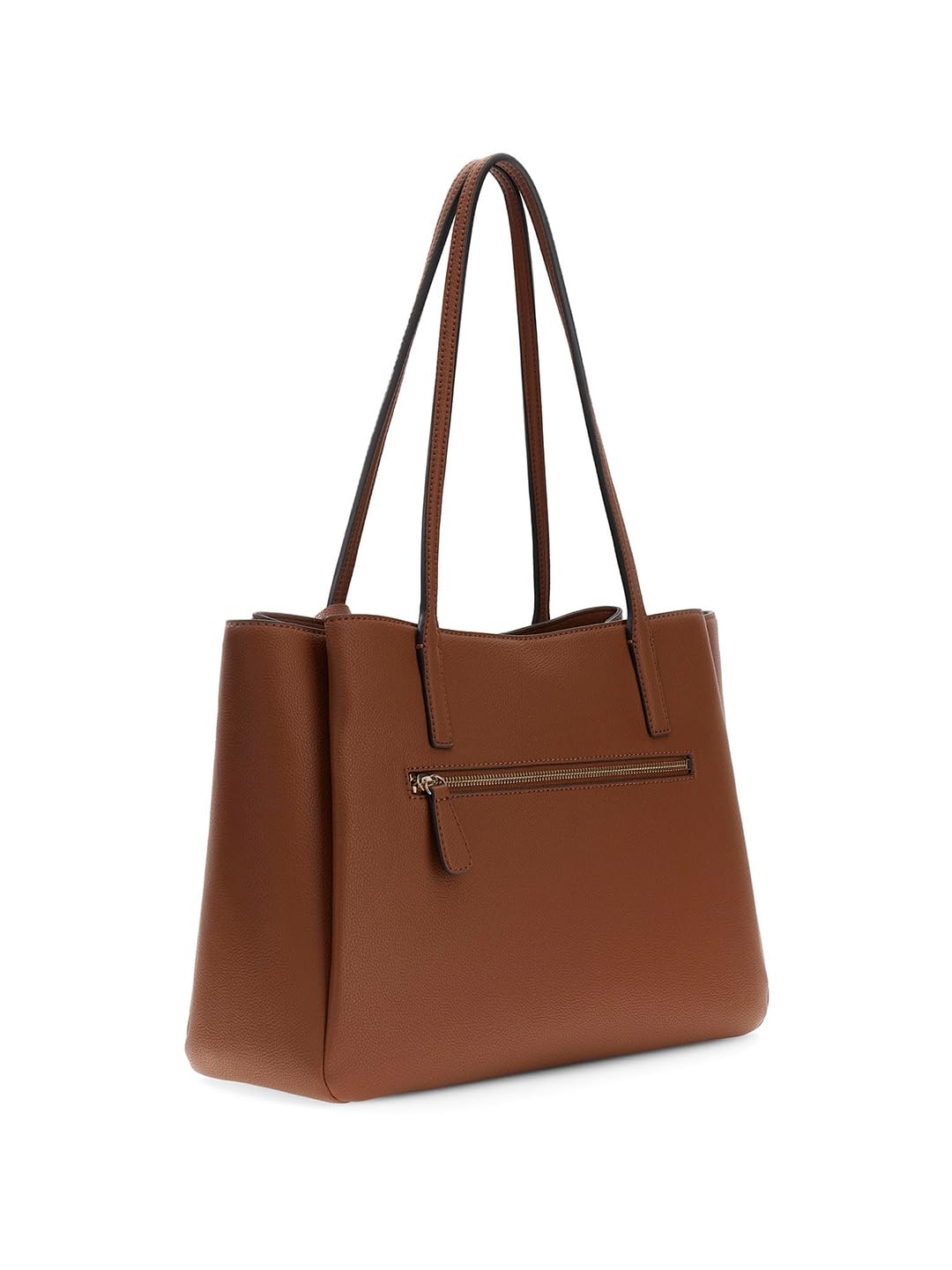 GUESS borsa a tracolla laptop bag con scomparto per laptop Isola Multi Compartment Tote Cognac marrone