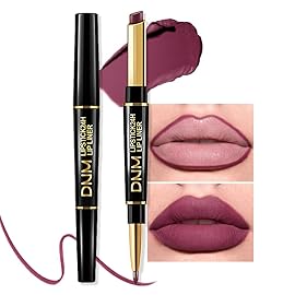 evpct 1Pcs More Berry Lip Liner and Lipstick Set Kit for Women, Matte Lips Kit with Lip Liner Lip Stains Long Lasting Waterproof 24 Hour Lipstick and Lip Liners Combo Lipliners Pencil 29