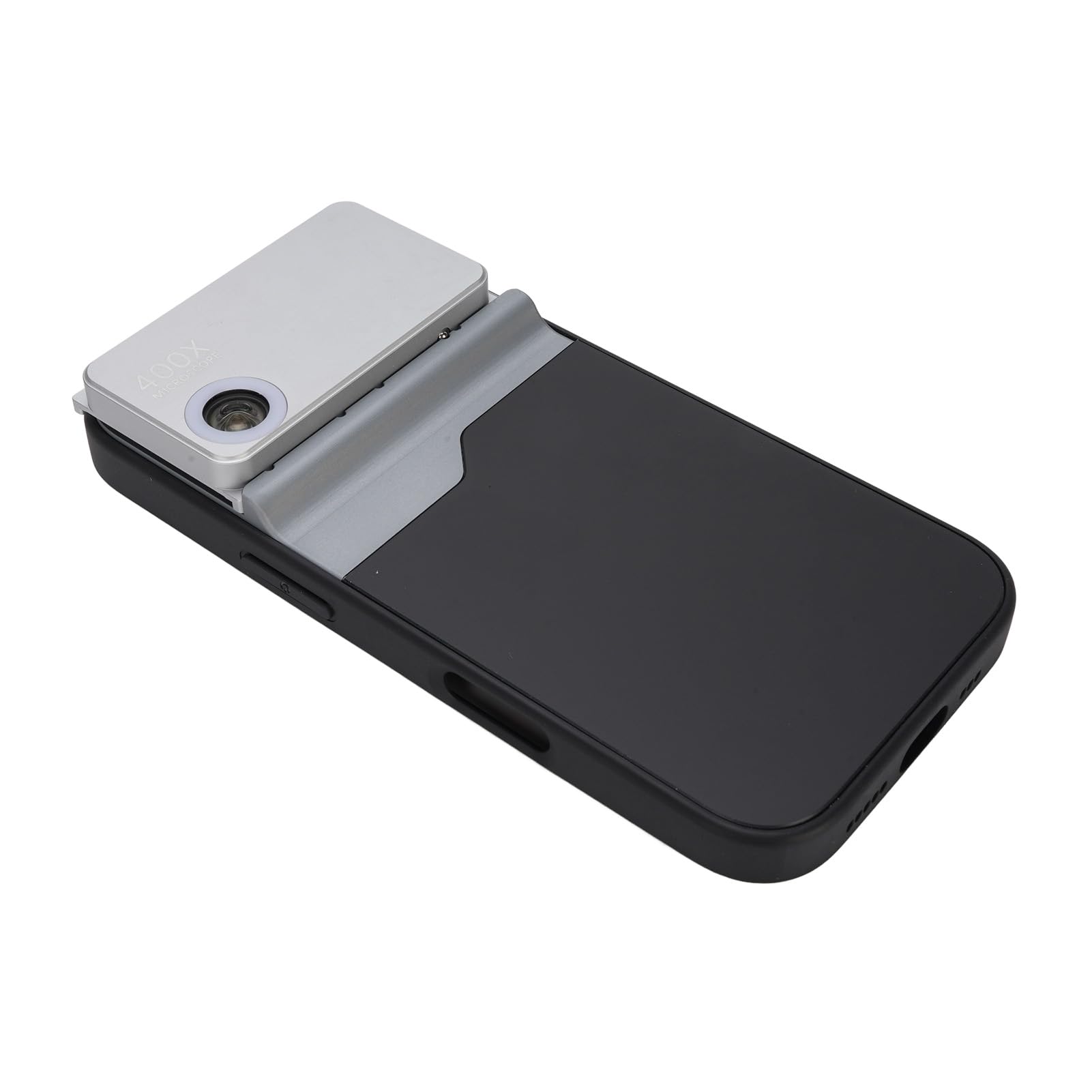Akozon 400X Phone Microscope con LED Light, Corpo in Alluminio