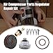 Anxingo N008792 Air Compressor Regulator Repair Kit Replaceement for D55155 D55168 D55167 D55684 1WC94 1WC95 Compressor, Craftsman 919167784,91916770, 919152160, 919167710, 919167700