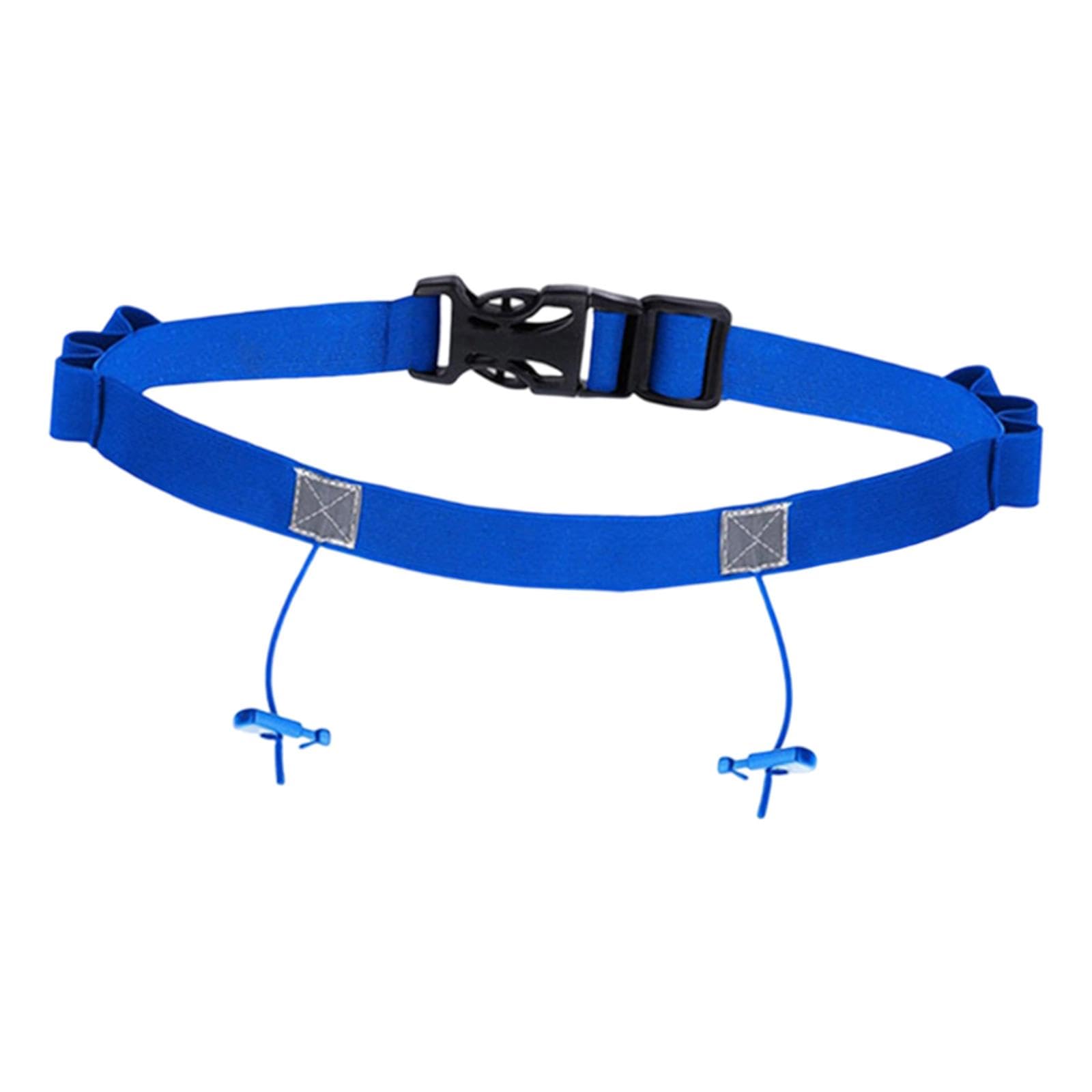 Marathon Running Number Belt for Runners Comfortable Lightweight Stretchable Blue | Running Belts | Fitness Equipment & Gear | Fitness Running & Yoga-image-16
