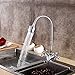 Produktbild KUNHAN Küchenarmatur Küchenhahn Doppelgriff Küchenarmatur Mischer Heiße Und Kalte Küchenhahn Mischer Einloch-Wasserhahn