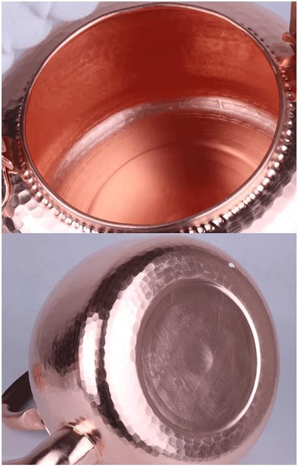 5L Copper Tea Kettle, Tea Pots for Stove, Coffee Kettle Teapots Coffee Servers Kettles Tea Machines