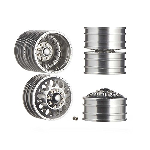 RC4WD Z-W0194 Double Trouble 3 Aluminum Dually 1.9 Wheels