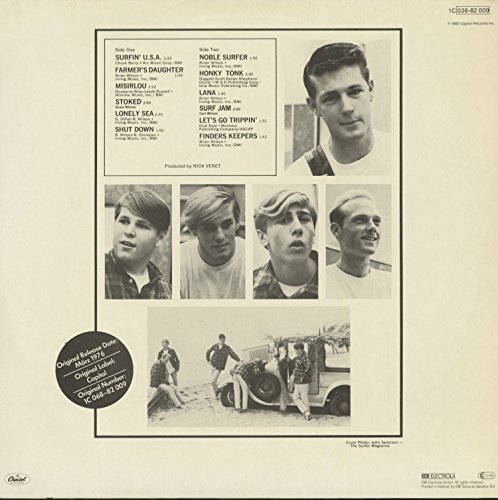 Surfin U.S.A. (LP) - Les Beatles, Paul McCartney, John Lennon, RIngo Starr, George Harrison Surfin U.S.A. (LP) – Image 3