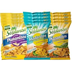 Amazon.com: Soldanza Yuca/Cassava Chips, 1.59 Oz (Pack of 24