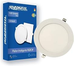 Plafon Led Wi-fi Rgb Inteligente 18w Embutir Redonda