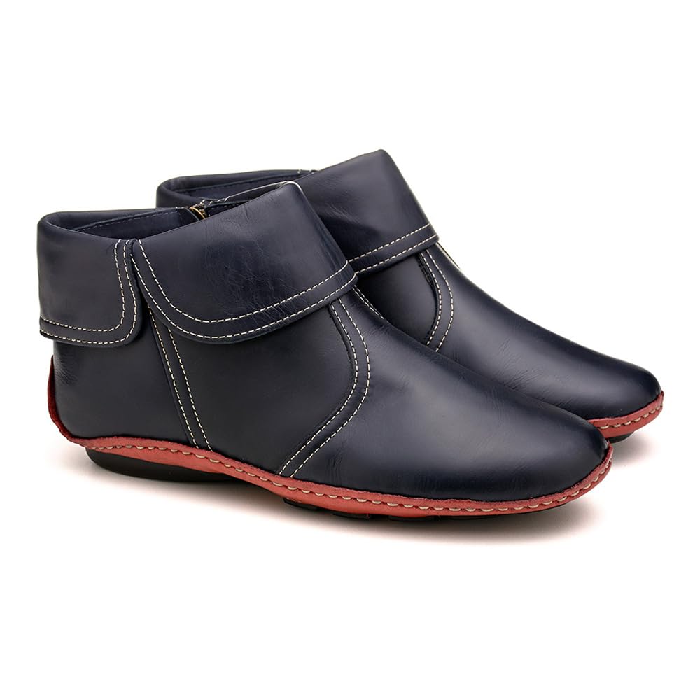Bota Feminina Cano Curto Ankle Boot em Couro Legítimo – Conforto Premium & Artesanal | Palmilha Anatômica de Gel | Solado Antiderrapante | Com Ajuste de Zíper na Lateral em promoção! Veja a oferta e mais achadinhos de Botas 5 Hoje é o melhor dia para comprar Bota Feminina Cano Curto Ankle Boot em Couro Legítimo – Conforto Premium & Artesanal | Palmilha Anatômica de Gel | Solado Antiderrapante | Com Ajuste de Zíper na Lateral com aquele preço maroto! Promoção! Aproveite a oferta! 5