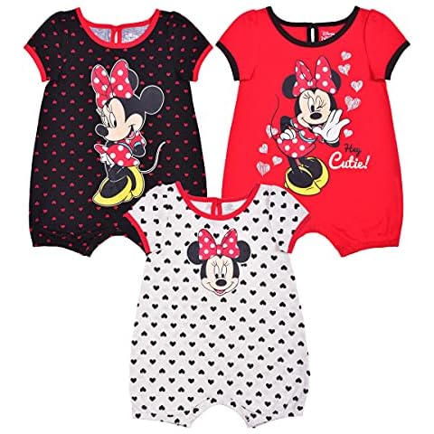 Disney Baby Minnie 3 Pack Rompers Cover