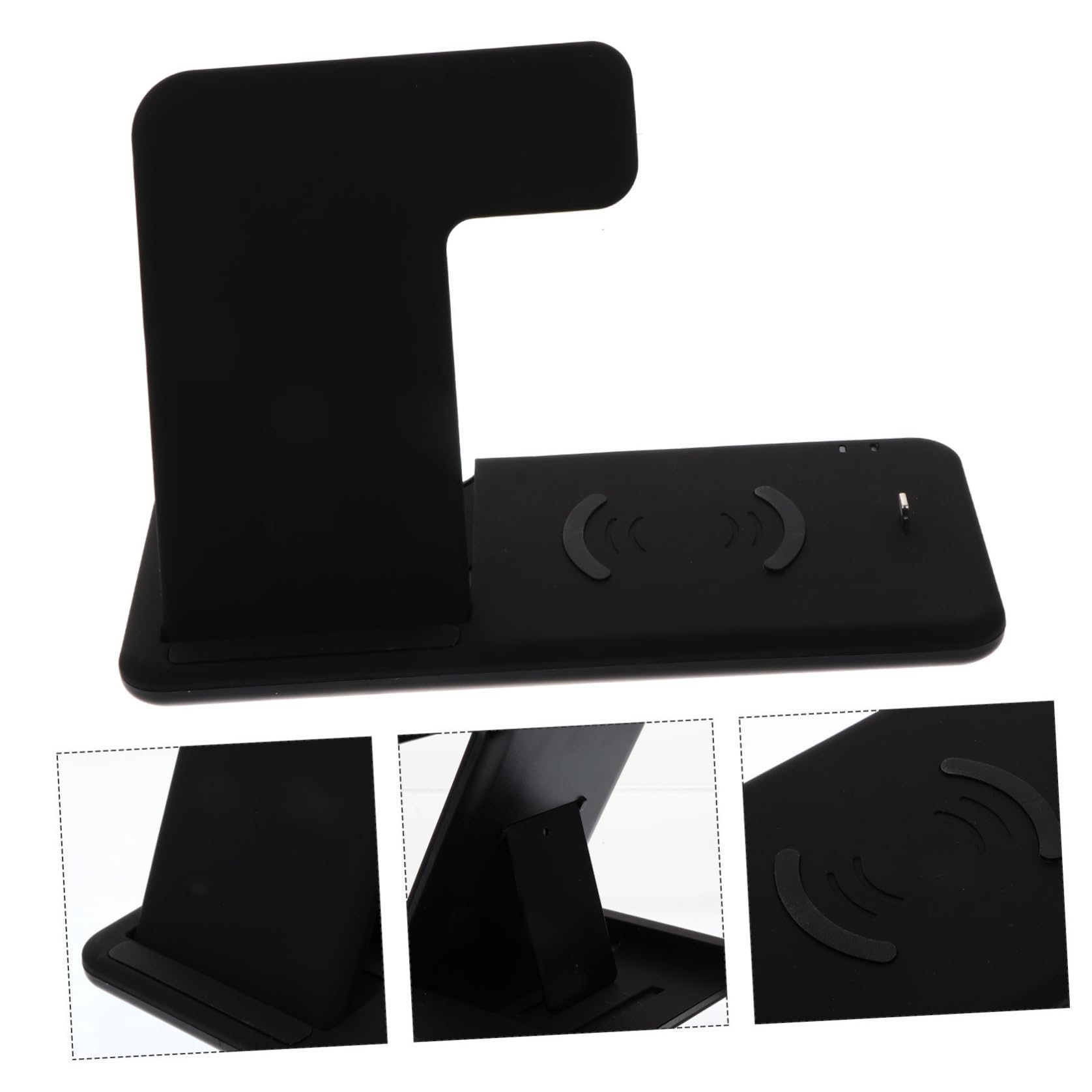 Cargador Inalámbrico Plegable 15w para Teléfono, Negro