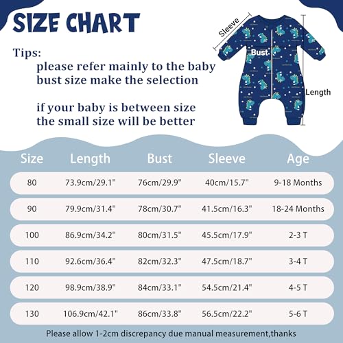 Image of MICHLEY Flannel Sleeping Sack,Baby Sleeping Bag Wearable Blankets 9M-6Y | Toddler Clothes,Unisex Pajamas, Long Sleeve,Zipper, For Autumn Winter,Suitable Girls And Boys,Warm & Breathable
