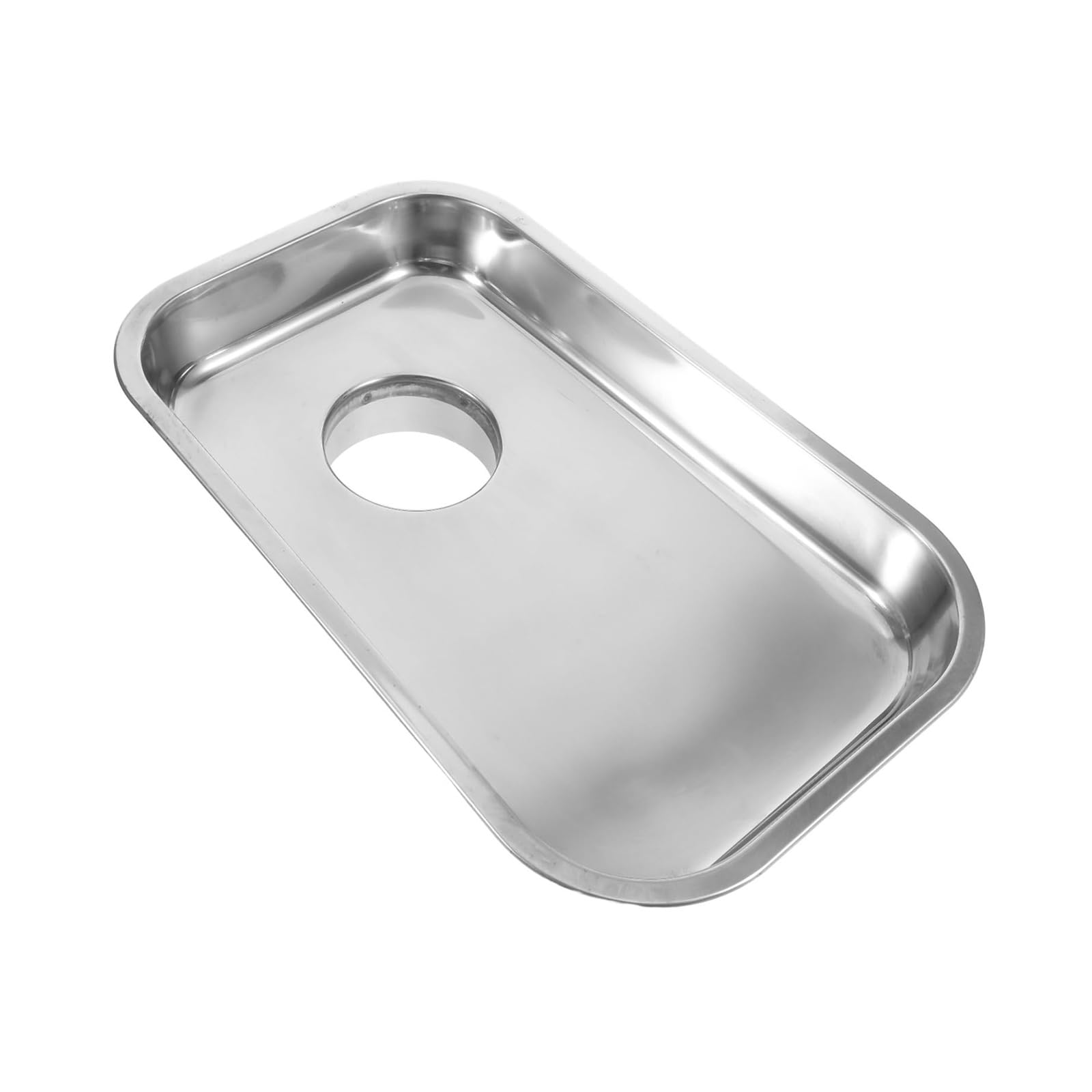 Buxuaaaa Meat Grinder Feed Tray Heavy Duty Stainless Steel Replacement Grinding Tray Loading Part for Sausage Stuffer Machine Stainless Steel Sausage Stuffer Feed
