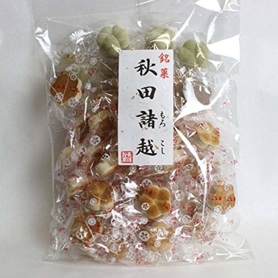 Amazon | 斉藤製菓 秋田諸越三色つつみ 130g | 斉藤製菓