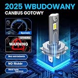 Sycreek H7 LED 24000LM 90 W, żarówka LED H7 1:1 Mini design 6500K zimna biel, zestaw be konwersja halogenowa, żarówka reflektorów do samochodu lub motocykla 12 V
