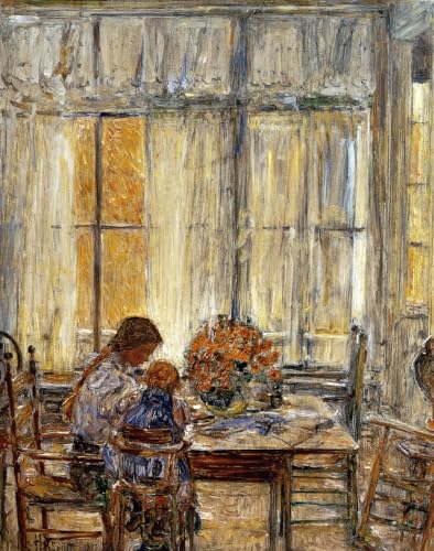 Affiche Childe Hassam peinture vintage pour transformer vos murs blancs