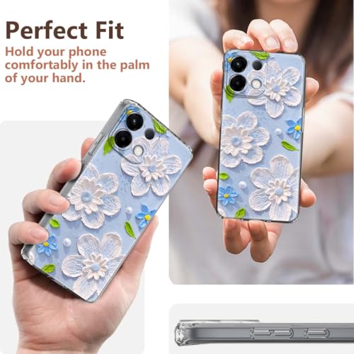 Image of Fashionury Back Cover for Oppo K13 5G Designer, Printed,Transparent,Flexible, Silicon -D3165