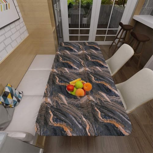 Image of VOLITO Self Adhesive Marble Wallpaper Kitchen Wallpaper Oil Proof & Waterproof Wallpaper for Cabinet Makeover, Almirah, Plastic & Tabletop, Wardrobe (60x200cm) (V-New red Rocks)