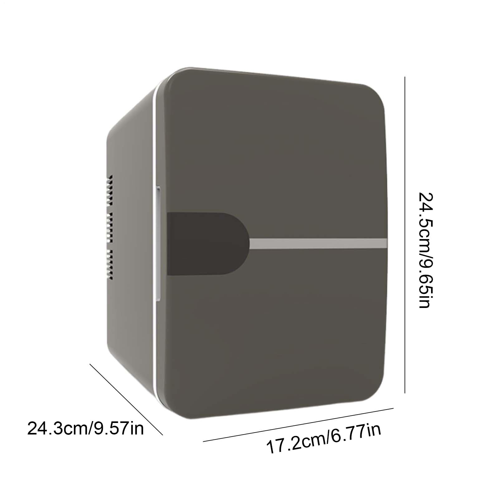 Generico Frigo portatile auto,Frigorifero portatile auto,Congelatore auto | a doppio uso da 6 litri | Frigo auto 12V DC 220V AC, dispositivo di raffreddamento portatile da viaggio auto be