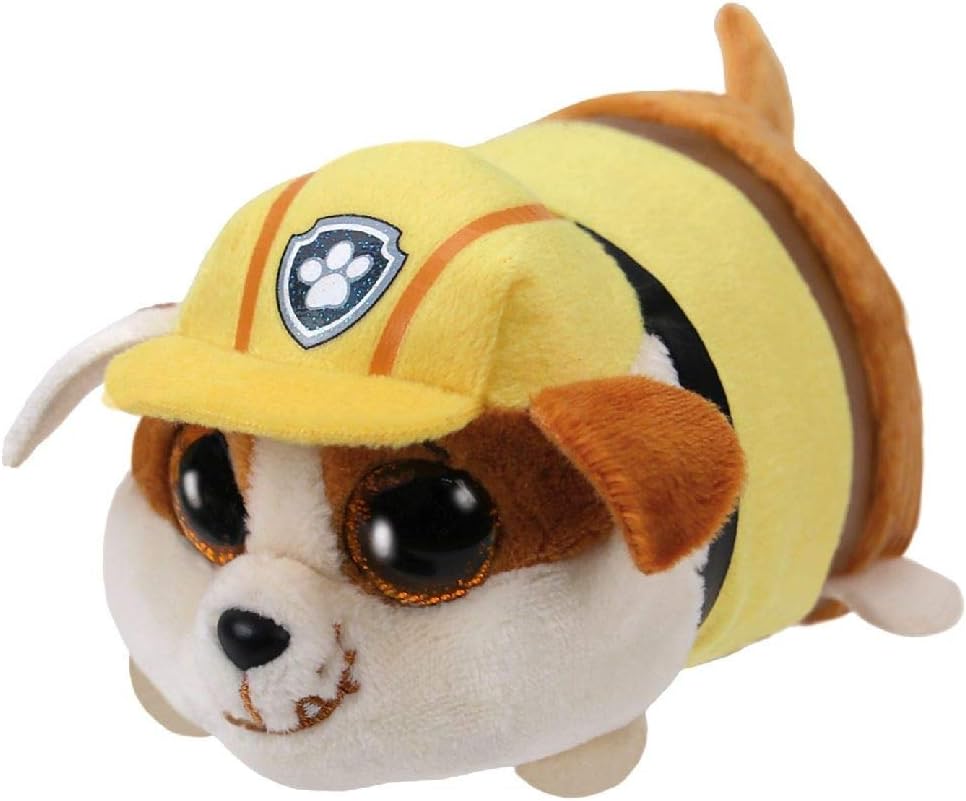 TY 0584558 Rubble-Paw Patrol-Teeny Reg Plush, Multicolor