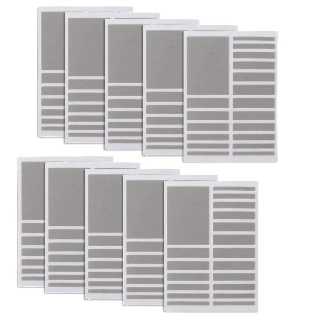 ZZALLL 10Pack Invisible Ring Size Adjuster for Loose Rings 6 Size Rings Sizer Tightener