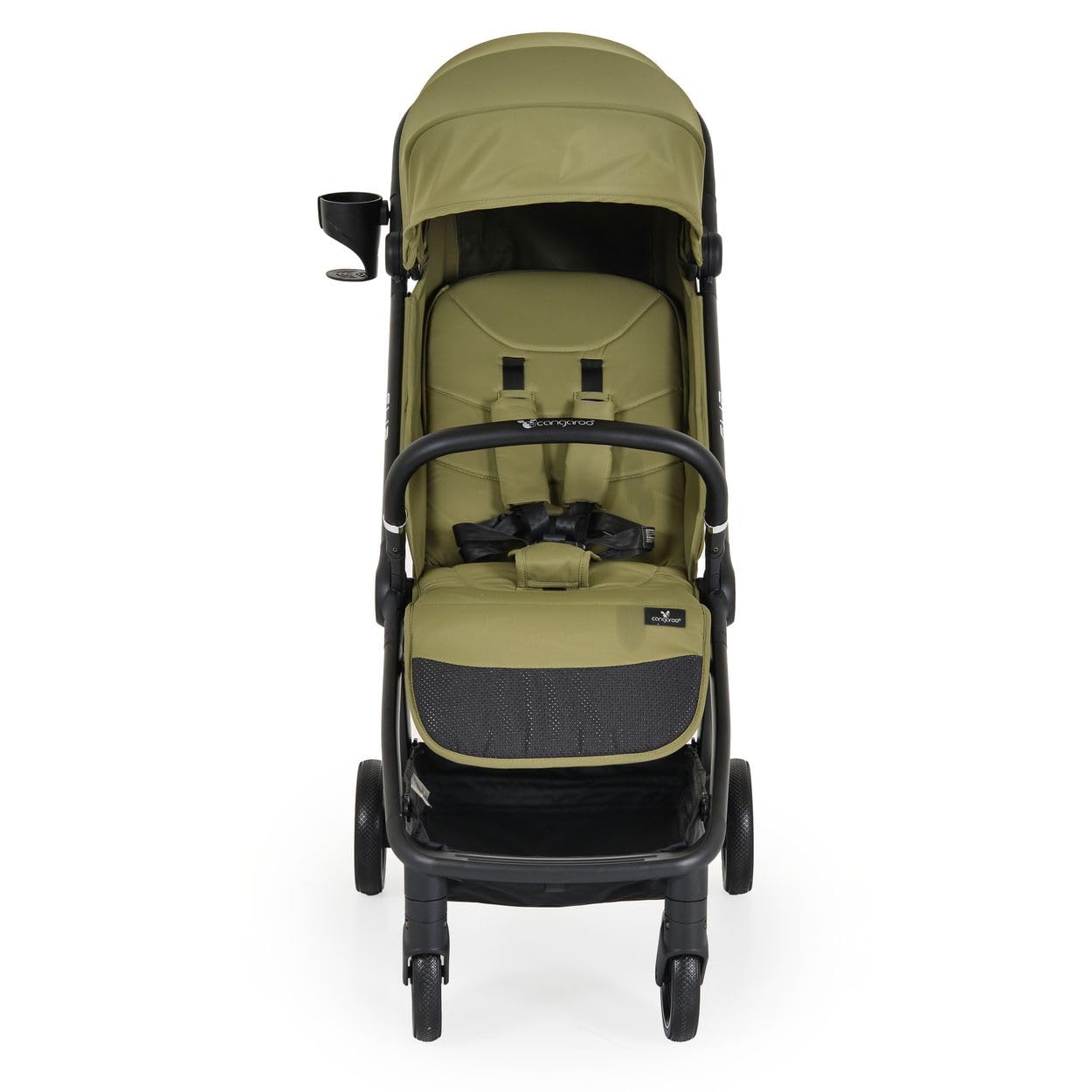 Cangaroo Kinderwagen, Sommerbuggy Flip klappbar Getränkehalter Korb Stoßdämpfer grün