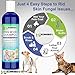 Vet Recommended Medicated Ringworm Shampoo for Dogs & Puppy (16 Oz/473 ml). Make Your Dog Ringworm and Itch Free. Used for Regular Wash & Skin Treatment of Dog, Cat, Horse, Rabbit. Made in USA