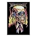 Adhesivo de Megadeth # 27 VIC RATTLEHEAD ON FIRE 13 x 9 cm