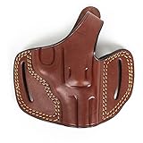 EDS Holster for Ruger SP101 Revolver 5 Shot 2 inch OWB Leather Gun Holster (Brown Right Hand)
