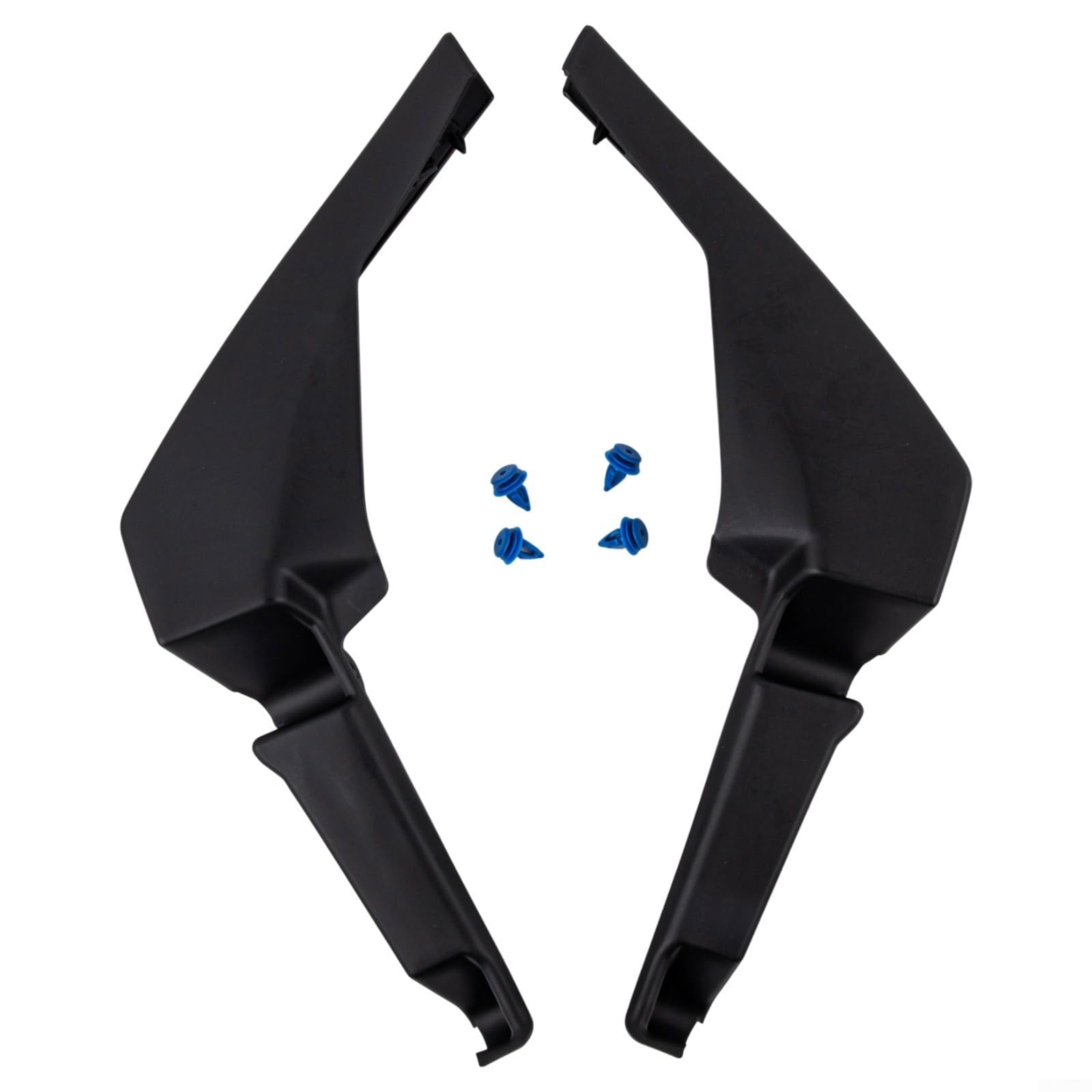 Acabado de parachoques delantero para Range para Rover para Evoque 2012-2016, borde de moldura de esquina de parachoques izquierdo derecho, tapa de extremo de plástico de repuesto LR028551 LR028550 (1