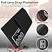 KJSK for Samsung Galaxy S24 Ultra Wallet Case,Built-in Card Holder and Mirrors,Military Grade Shockproof Case for Galaxy S24 Ultra 6.8“ Black