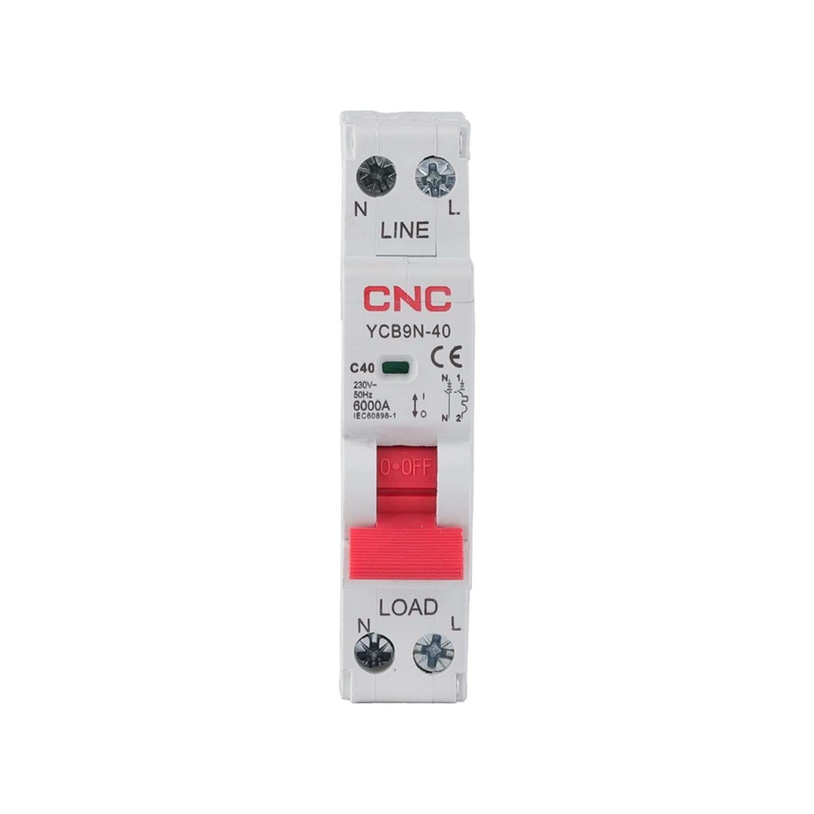 Disjoncteur miniature 18mm DPN 6000A interrupteur d'air rail Din 230V