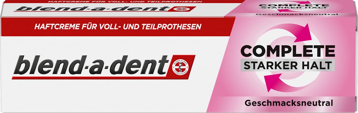 Blend-a-dent Prothesen-Haftcreme extra strak Spar-Set 4x47g