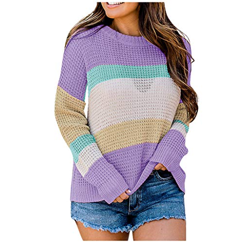 Letdown(TM) Knit Sweaters for Women Hollow Out Casual Loose Oversized Batwing Long Sleeve Chunky Sweatshirts Tops