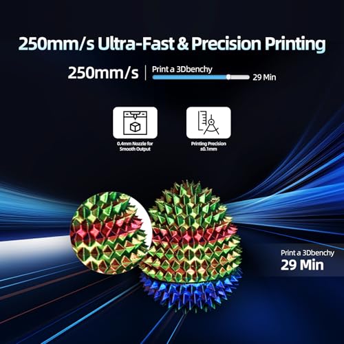 Image of Geeetech 3D Printer for Kids & Beginners, High-Speed Mini 3D Printer, Auto-Leveling, Fully Open Source Pre-Assembled STEM Learning Tool, 3.94x4.33x3.94in Print Size for Home /School