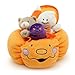 Genius Babies My First Halloween Baby Toys Playset - Soft 5ct Baby Halloween Toys Stuffed Pumpkin Plushie Black Cat Spider Ghost Candy Corn Sensory Gifts for Infants, Toddlers, Girls, Boys